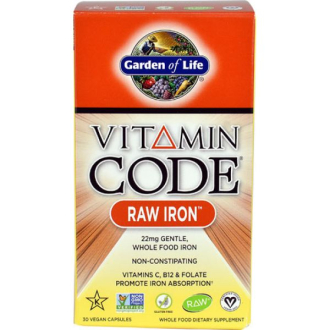 Vitamin Code RAW Iron 30 kapslí