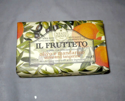 Mýdlo Il frutteto - olivy a mandarinky 250g