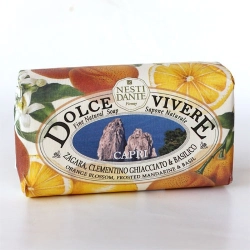 Mýdlo Dolce vivere Capri - pomerančový květ, bazalka...