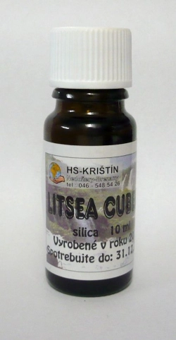 Litsea cubeba - křemelina 10ml