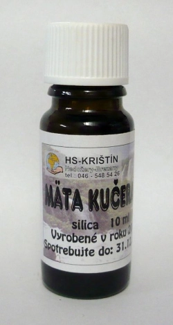 Máta peprná - esenciální olej 10ml