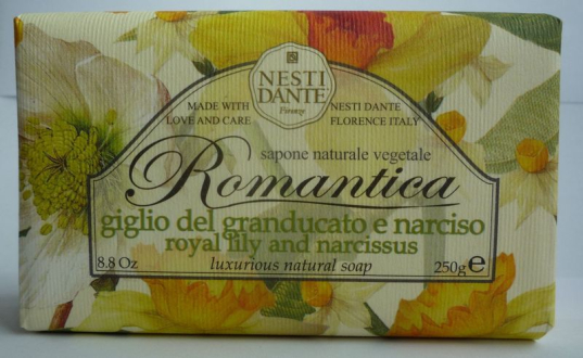 Mýdlo Romantica - lilie a narcis 250g