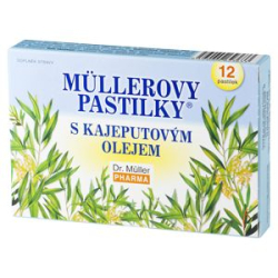 Kajenské pastilky 12 ks Dr.Muller