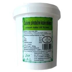Sušené plnotučné mléko 500g