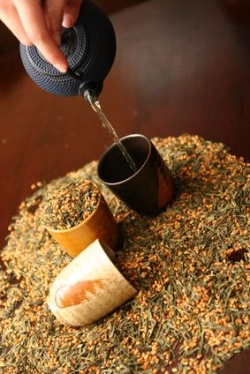 Japonsko Genmaicha zelený čaj 50g