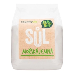 Jemná mořská sůl 1 kg Atlantik