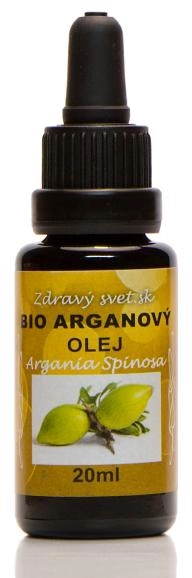 Arganový olej 20ml BIO fialové sklo