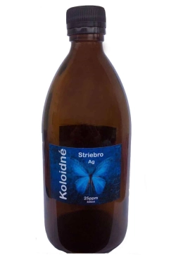 Koloidní stříbro 25ppm 500ml