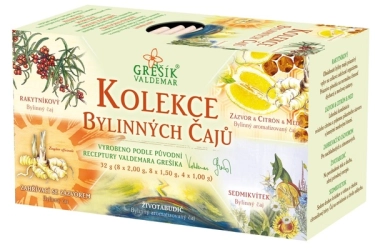 Kolekce bylinných čajů 20x1,5g. - porcovaný čaj