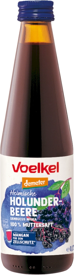 Baza černá šťáva 100% muttersaft 330ml BIO Voelkel