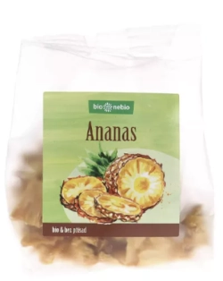 Bio sušené kousky ananasu 80g