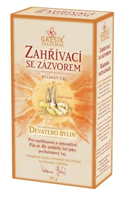 Zahřívání se zázvorem 50g krabička
