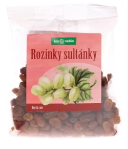 Rozinky sultánky 150g BIO