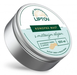 Konopná mast s mátovým olejem 100 ml