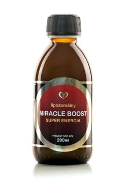 Liposomální MIRACLE BOOST super energie
