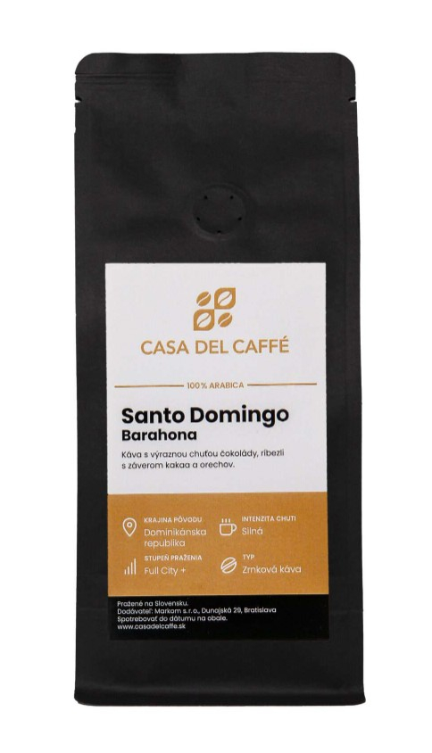 Káva Santo Domingo Barahona 250 g Santo Domingo Barahona AAA 100% Arabica s označením Triple A pro vysoce kvalitní kávu. Je jednou z mála káv na světě, které získaly tento...