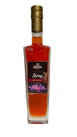 Šafránový sirup 350 ml