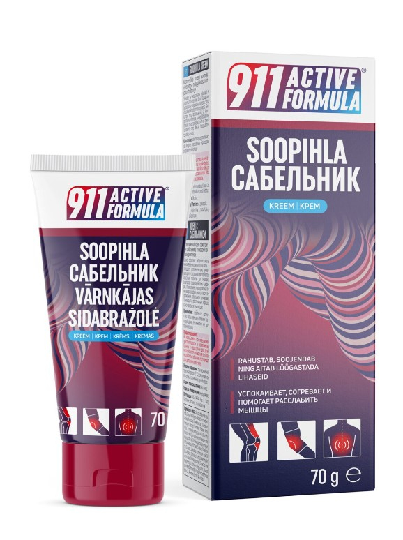 911 Sabelnik (keřovitá ostřice) s uklidňujícím, vyživujícím a zahřívacím účinkem. Ideální pro masáž svalů.    Díky souhře kafr...