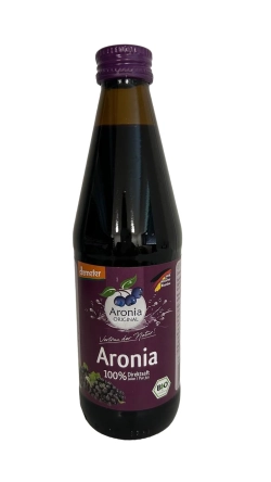Šťáva z arónie 100% bio 0,33 l