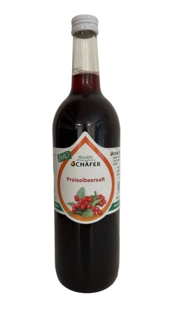 Organická brusinková šťáva 0,7 l