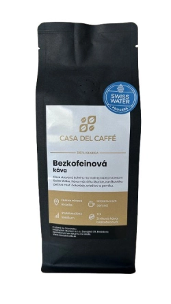 Káva bez kofeinu SWISS WATER 250 g