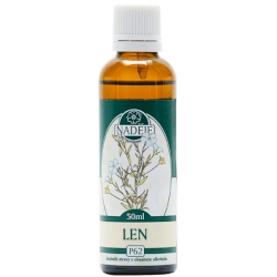 Len 50ml, P62 - tinktura z pupenů rostlin