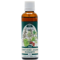 Rybíz - kalina - rozmarýn 50ml, P8 - tinktura z pupenů...