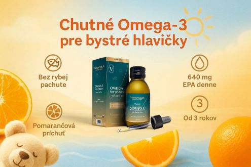 Vesantech Omega 3 Rybí olej pro děti 100 ml
