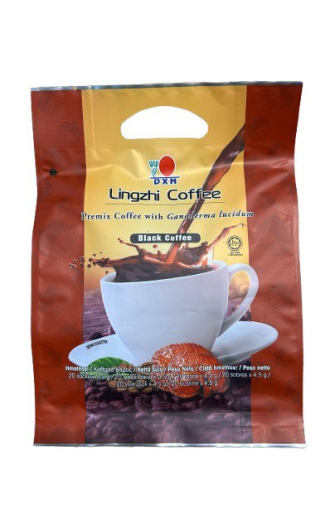 Lingzhi černá káva 20x4,5g