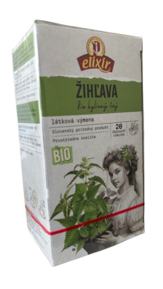 Kopřiva BIO - porcovaná 20x2g