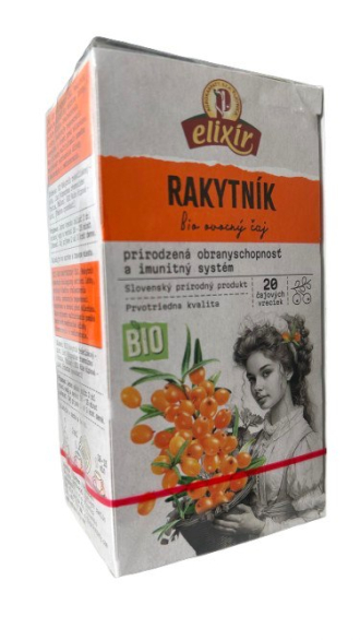 Rakytník Bio ovocný čaj - porcovaný 20 x 2g