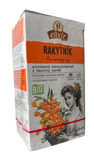 Rakytník Bio ovocný čaj - porcovaný 20 x 2g Rakytník BIO ovocný čaj – Přírodní imunita a energie v šálceRakytník BIO ovocný čaj je lahodný a zároveň funkční čaj z plodov...