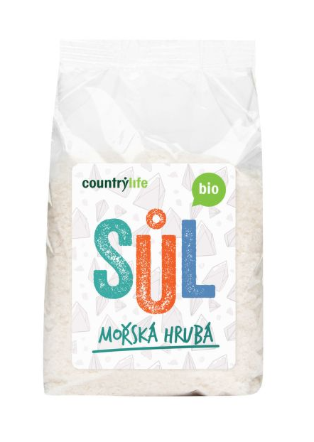 Mořská sůl hrubá 1 kg Atlantik Hrubá mořská sůl bohatá na minerály a bez přidaných látek.Sůl není dodatečně jodizována , tj. není přidáván jód. Přirozený obs...