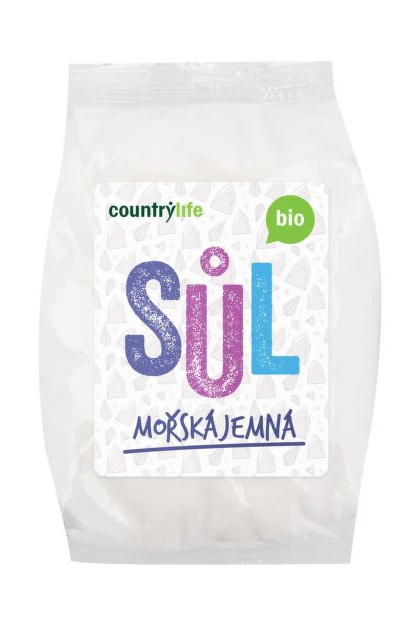 Jemná mořská sůl 1 kg Atlantik Jemná mořská sůl bohatá na minerály a bez obsahu přidaných látek.Sůl není dodatečně jodizovaná, tzn. není do ní přidáván jód...
