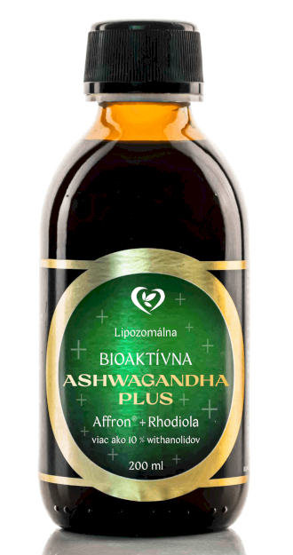 Lipozomální Ashwagandha plus +