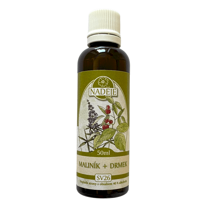 Malina - Vitex 50 ml Původní kombinace maliny a plodů agátu je vhodná zejména pro ženy, ale její účinky jsou univerzální. Malina pomáhá udržovat pohodlí...