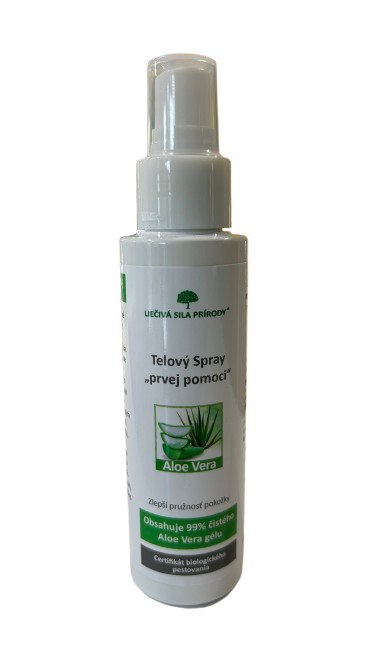 Aloe Vera First Aid Body Spray 100 ml Aloe Vera First Aid Body Spray 100 ml – regenerace, hydratace a okamžitá úleva pro pokožkuObjevte sílu přírody s Aloe Vera First Aid Body...