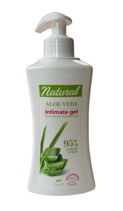 Intimní hygienický gel s aloe vera 250 ml + 50 ml