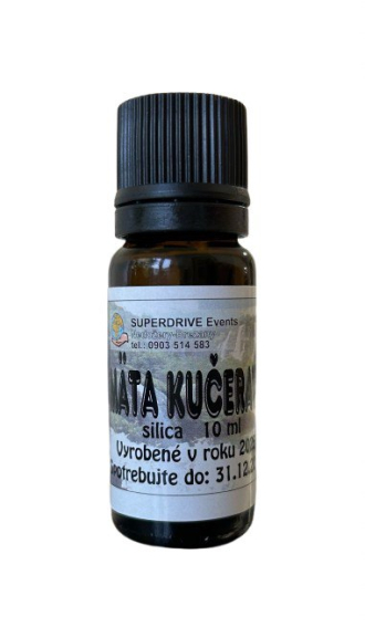 Máta peprná - esenciální olej 10ml