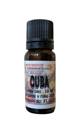Kuba – vonný olej 10 ml