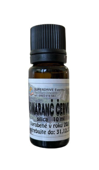 Červená oranžová - éterický olej 10 ml
