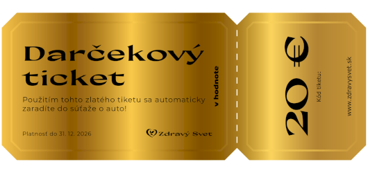 Dárkový poukaz v hodnotě 20 Eur