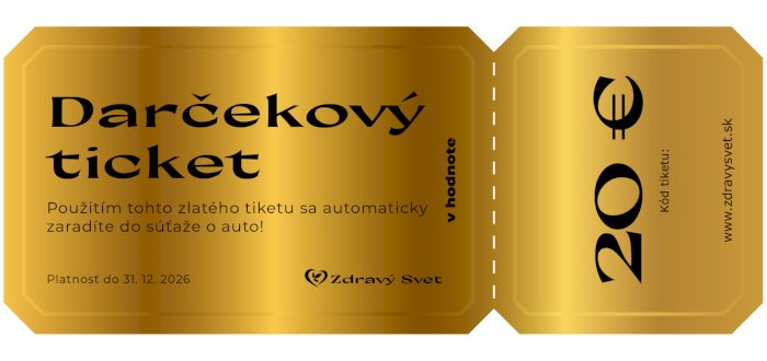 Dárkový soutěžní kupón v hodnotě 20 €