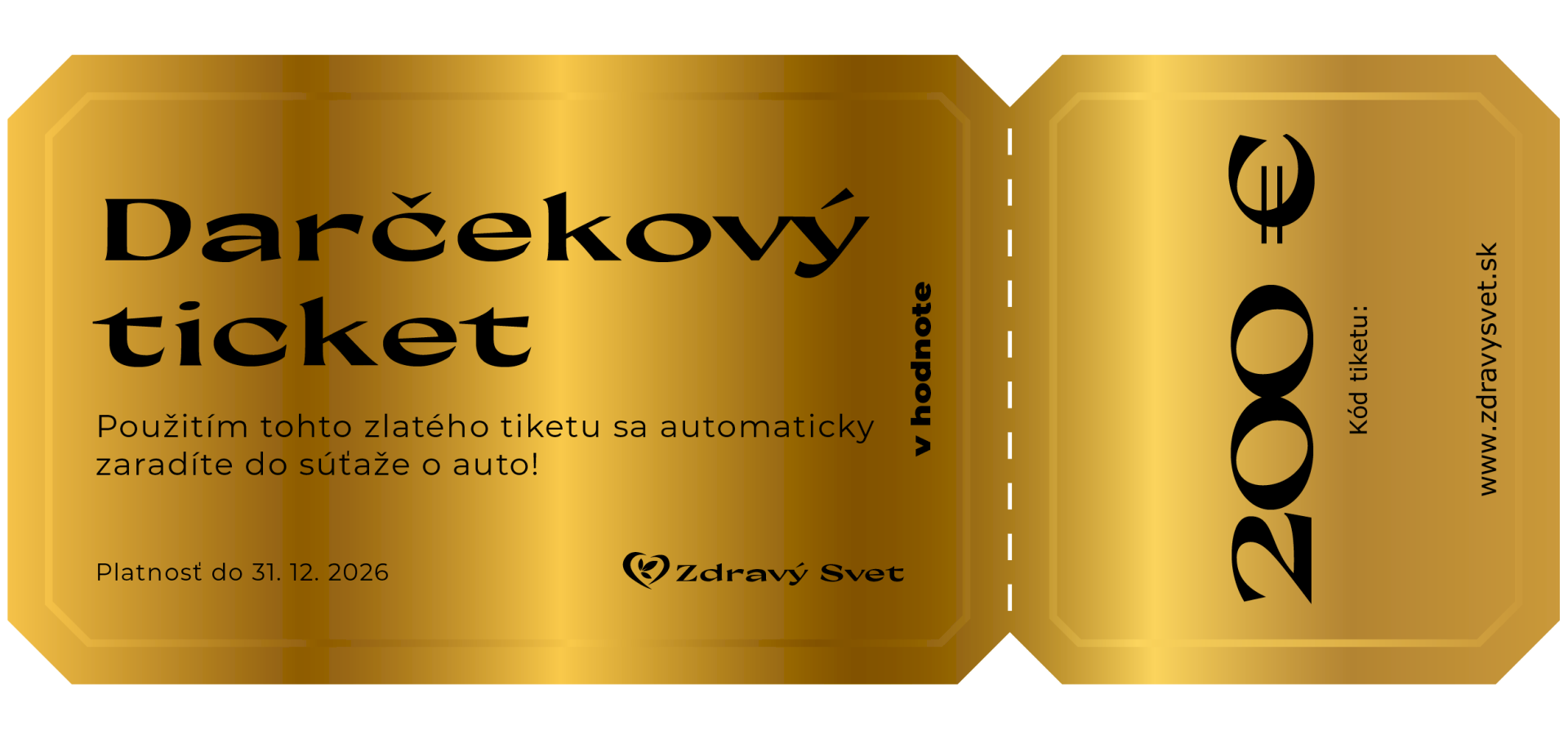 Po zakoupení vám dárkový kupón doručíme v elektronické podobě (PDF) přímo na vaši e-mailovou adresu spolu s pokyny, jak jej uplatnit...