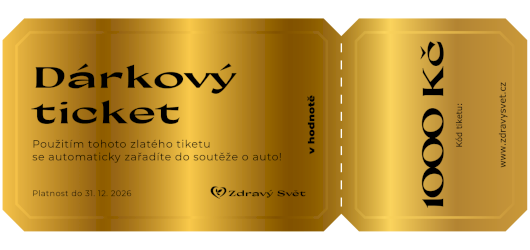 Dárkový soutěžní kupón v hodnotě 1 000 Kč