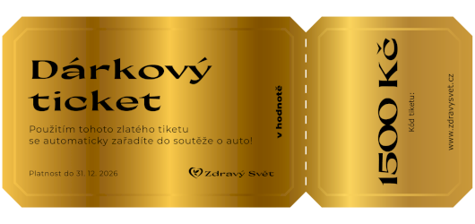 Dárkový soutěžní kupón v hodnotě 1 500 Kč