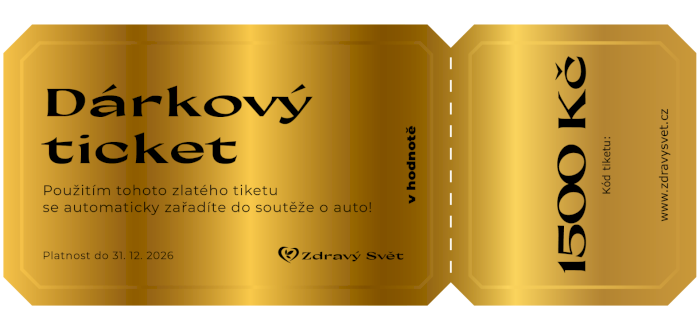 Dárkový soutěžní kupón v hodnotě 1 500 Kč