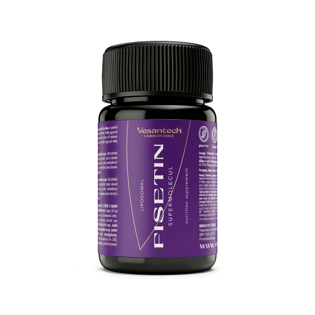 Vesantech Fisetín shot je moderní lipozomální produkt na podporu dlouhověkosti, buněk a mozku. Přináší moderní přístup k řešení, te...