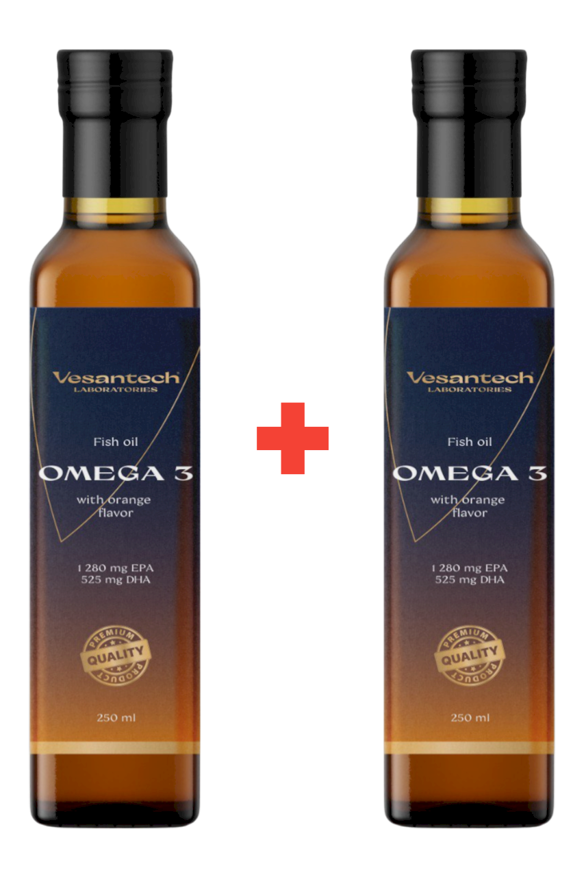 Omega 3 rybí olej je doplněk stravy s vysokou koncentrací esenciálních mastných kyselin EPA (1 280 mg) a DHA (525 mg) v denní dávce. Tyto...