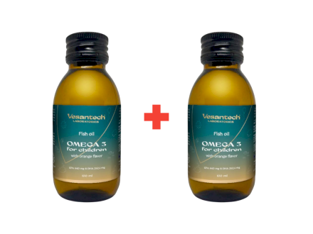 1+1 Vesantech Omega 3 rybí olej pro děti 100 ml